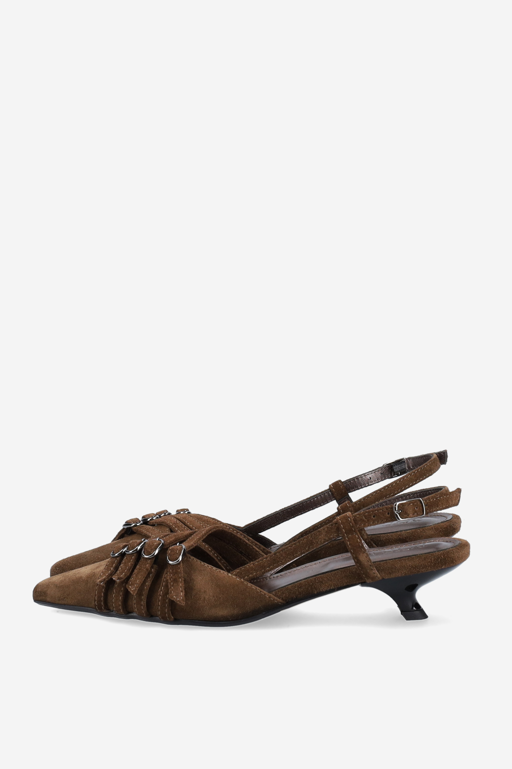 I Wanna suede slingbacks