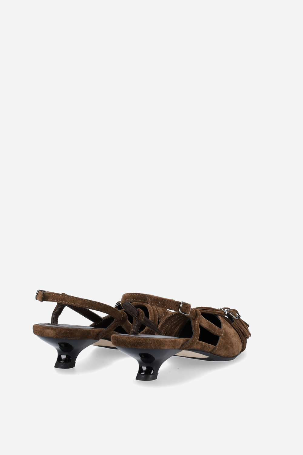 I Wanna suede slingbacks