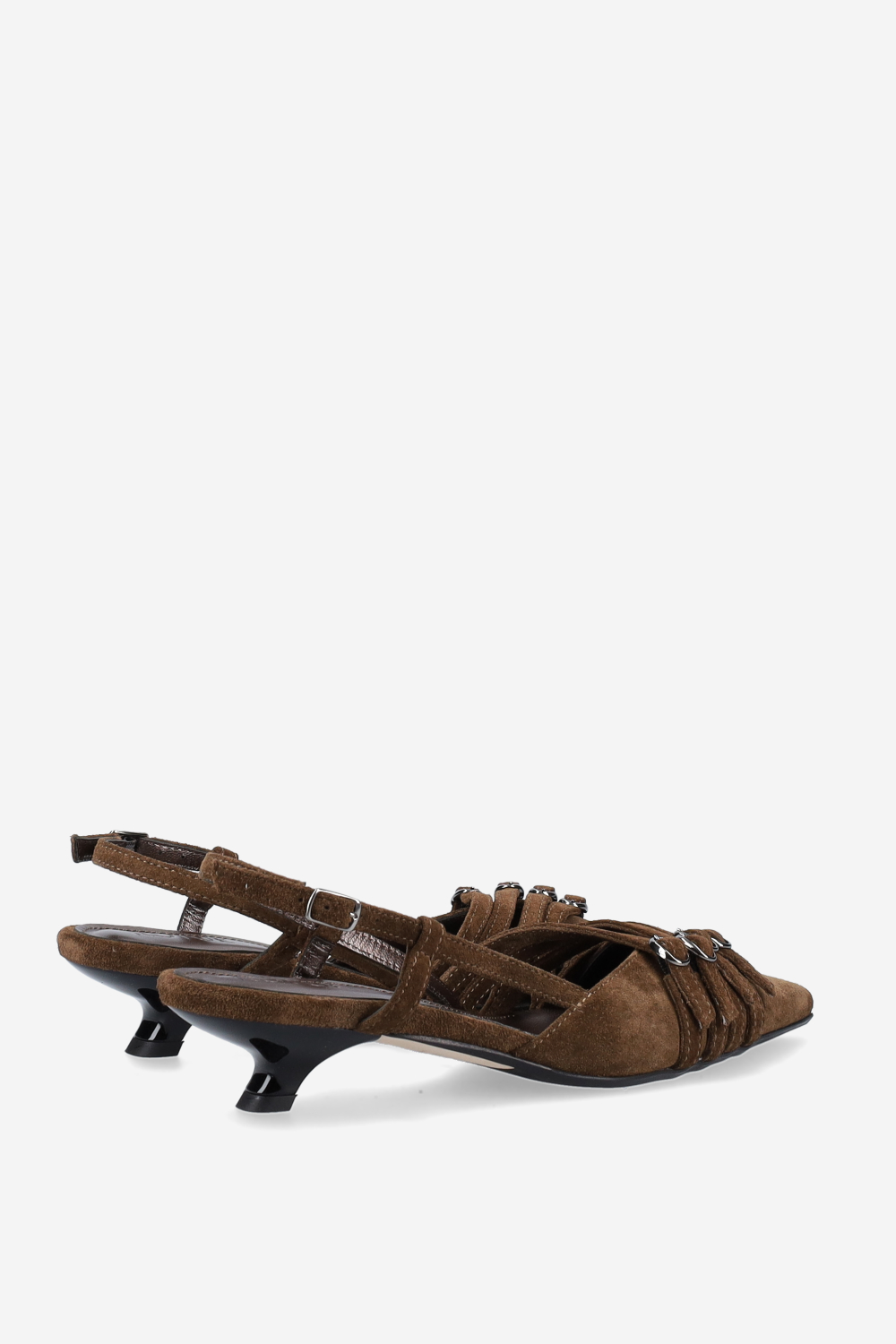 I Wanna suede slingbacks