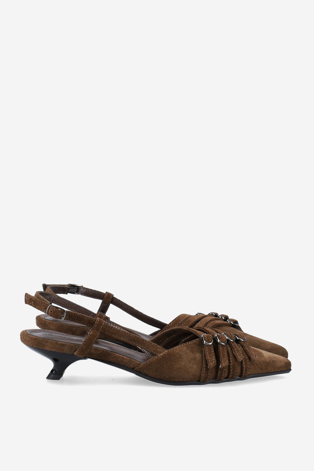 I Wanna suede slingbacks