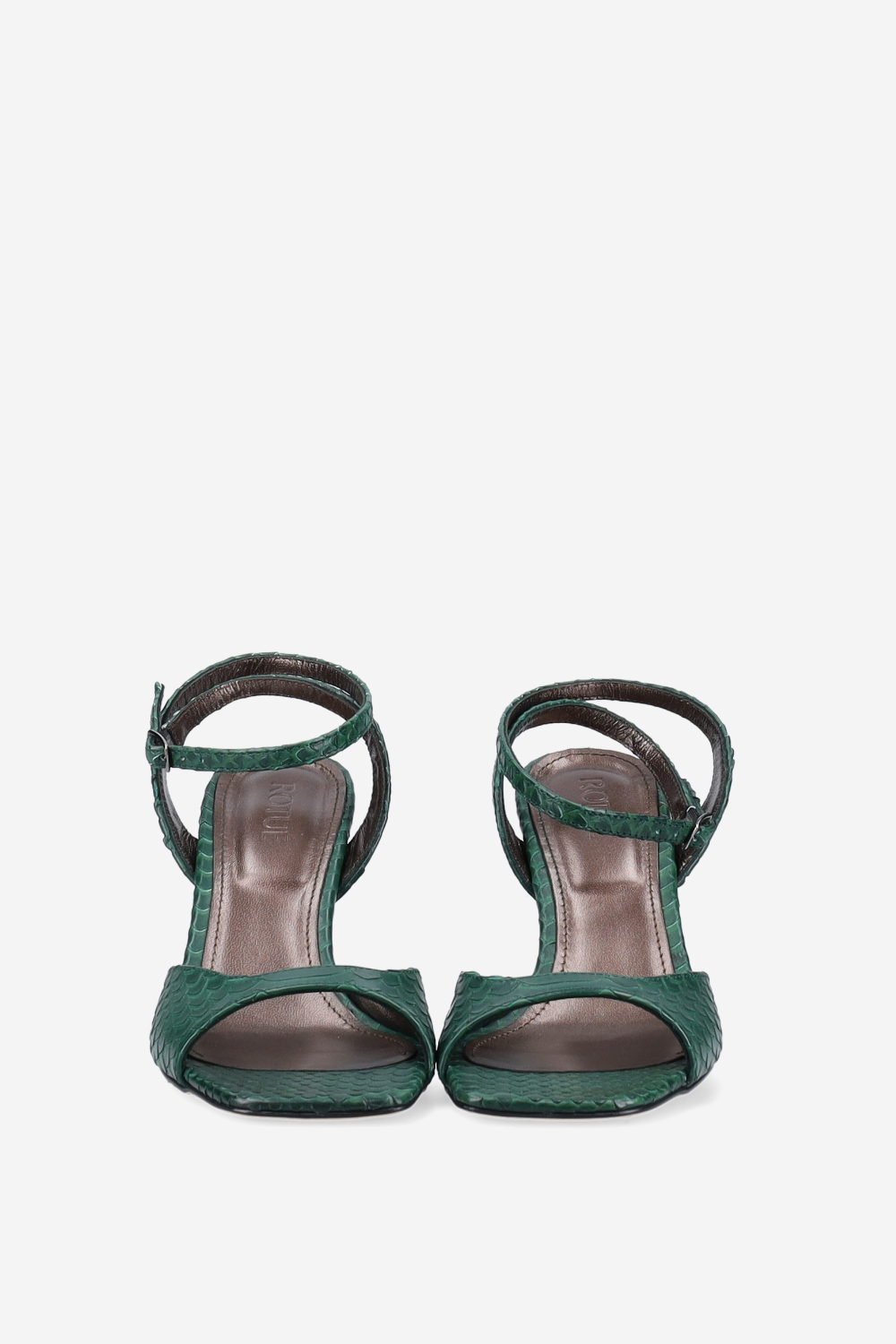 Dial drunk croco leather sandals
