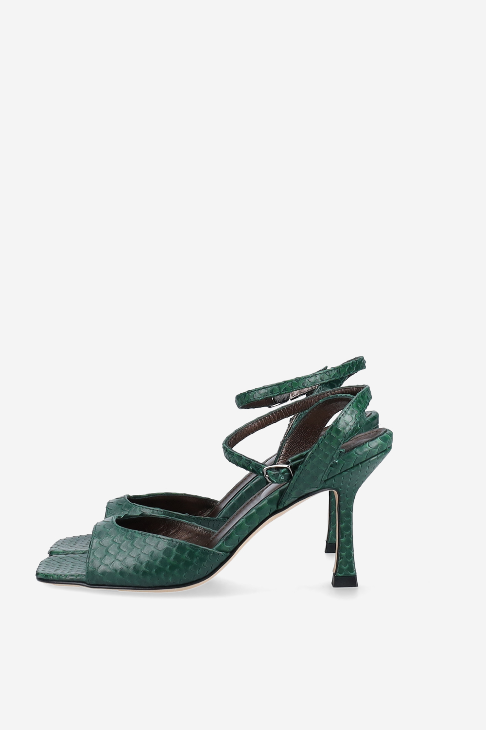 Dial drunk croco leather sandals