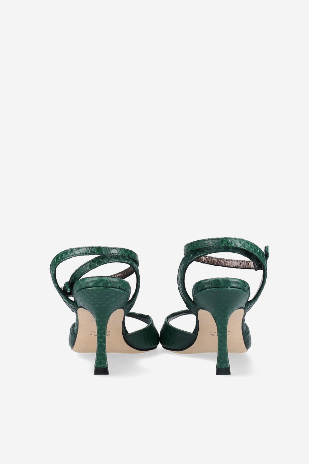 Dial drunk croco leather sandals