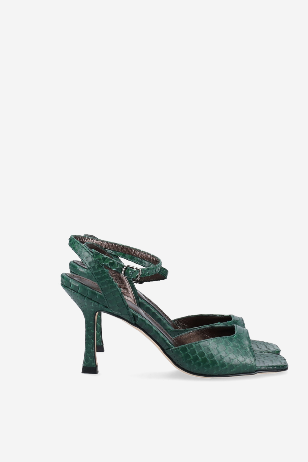 Dial drunk croco leather sandals