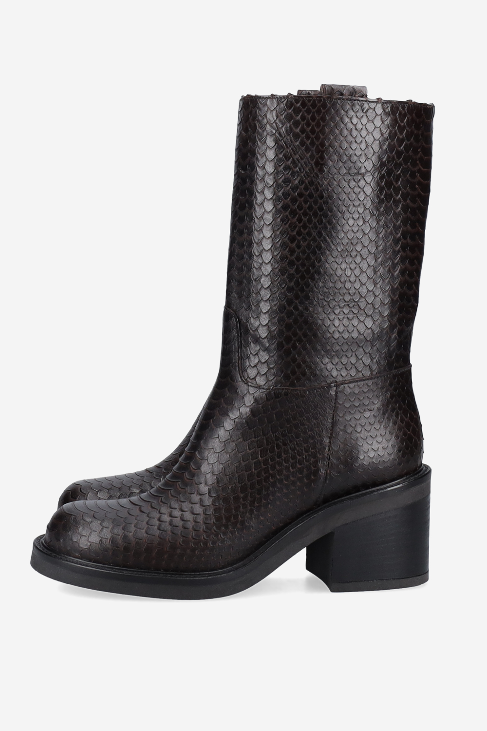What if croco leather ankle boots