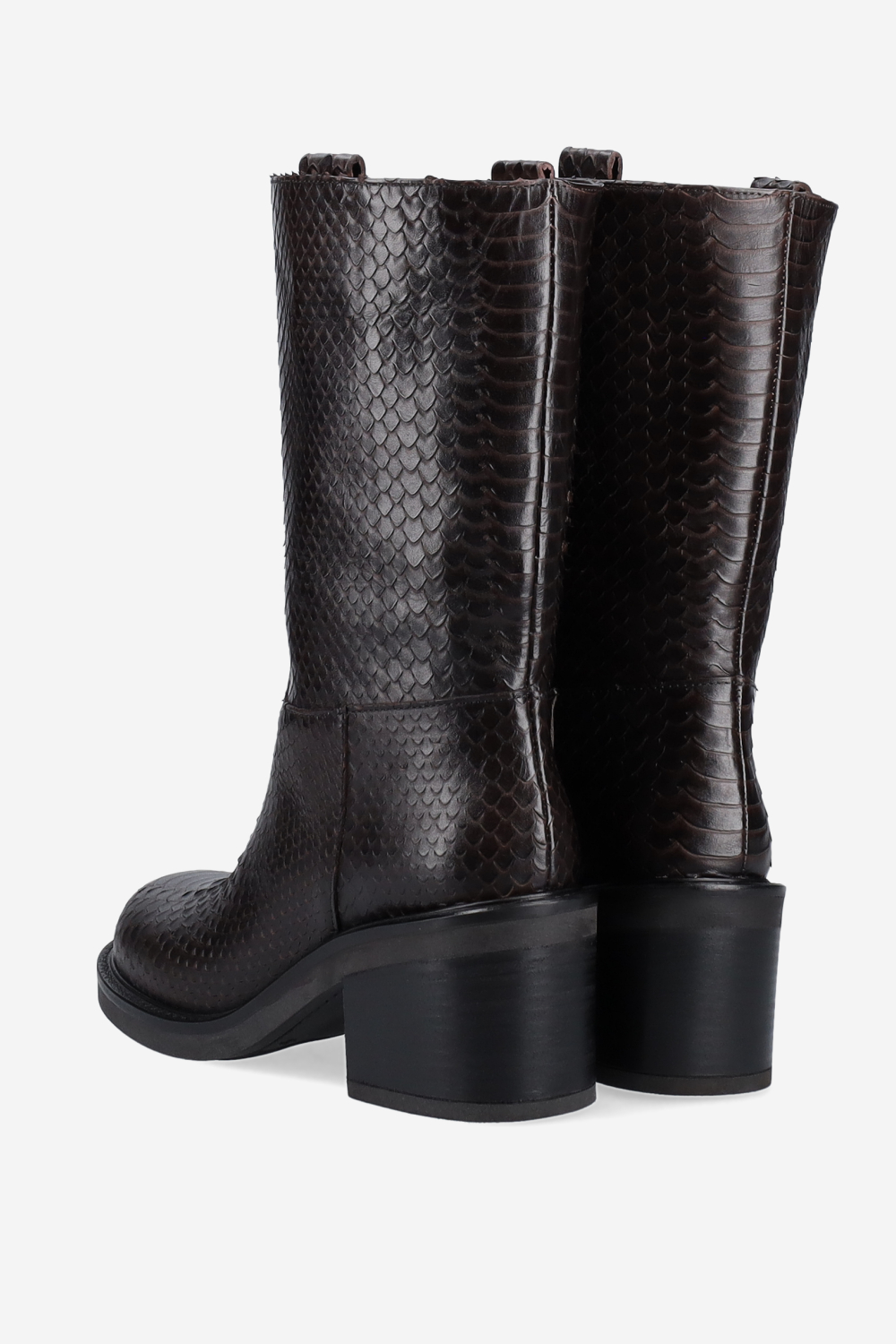 What if croco leather ankle boots