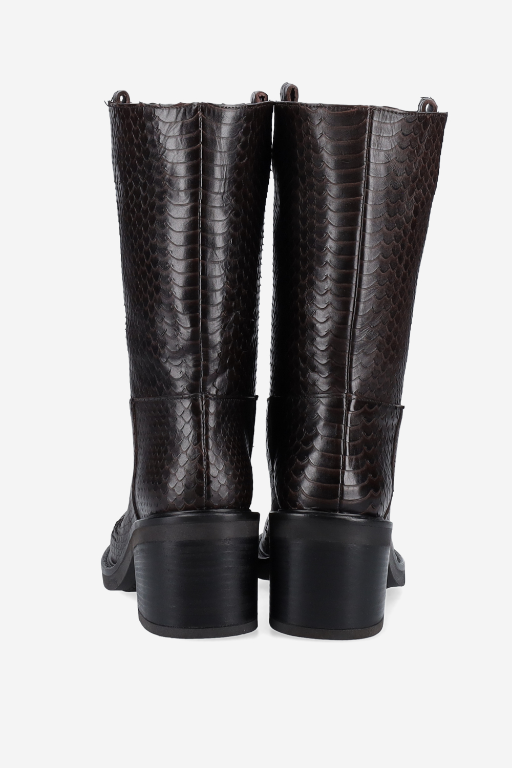 What if croco leather ankle boots