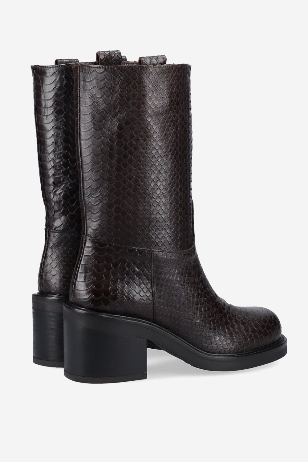 What if croco leather ankle boots