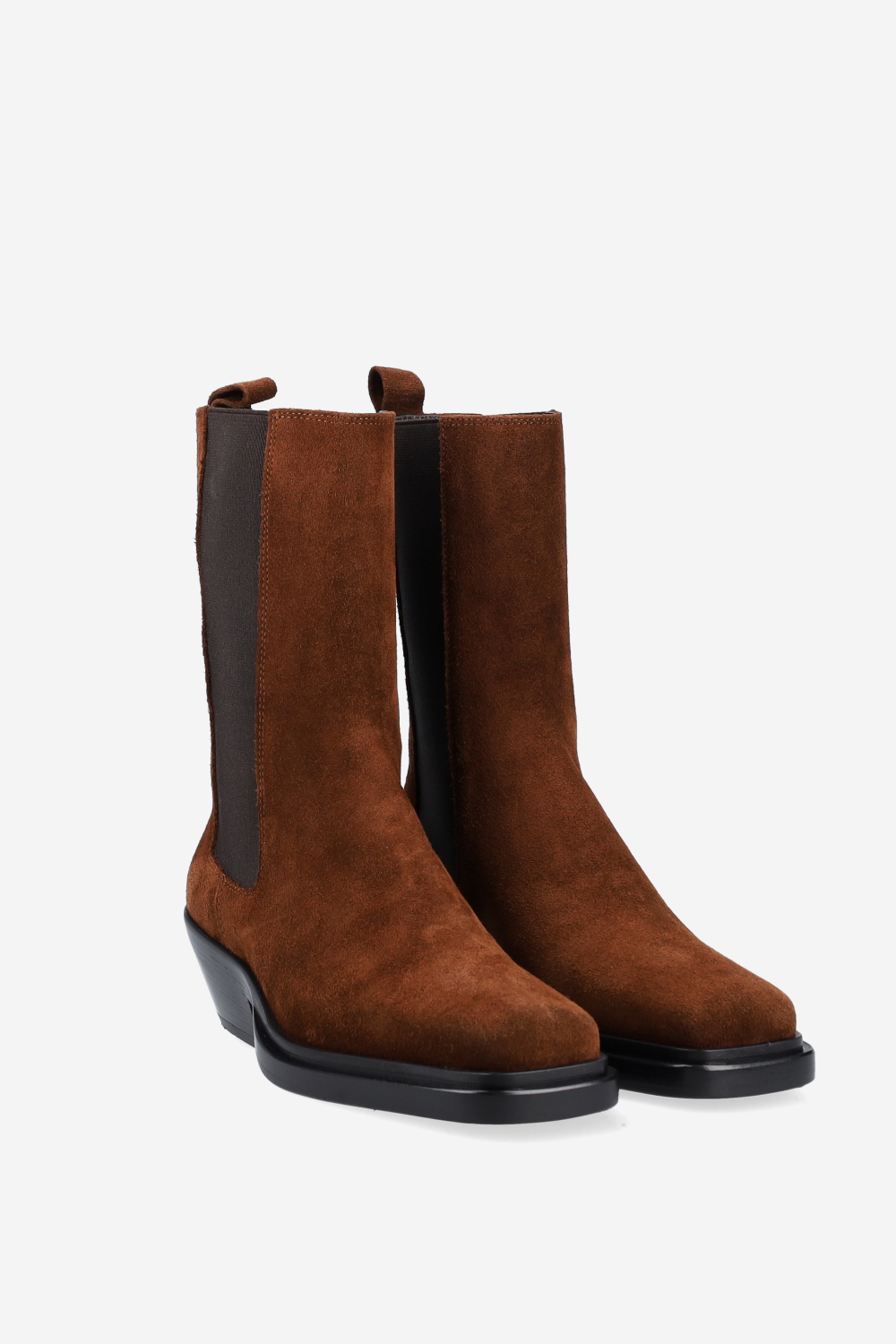 Texas tea suede ankle boots