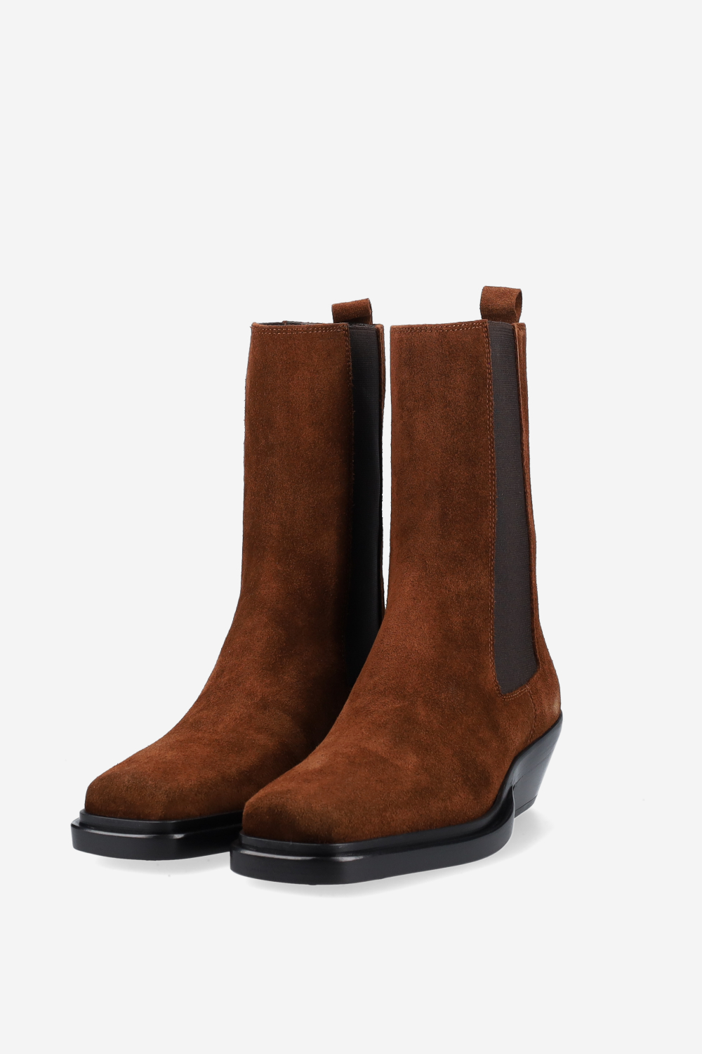 Texas tea suede ankle boots
