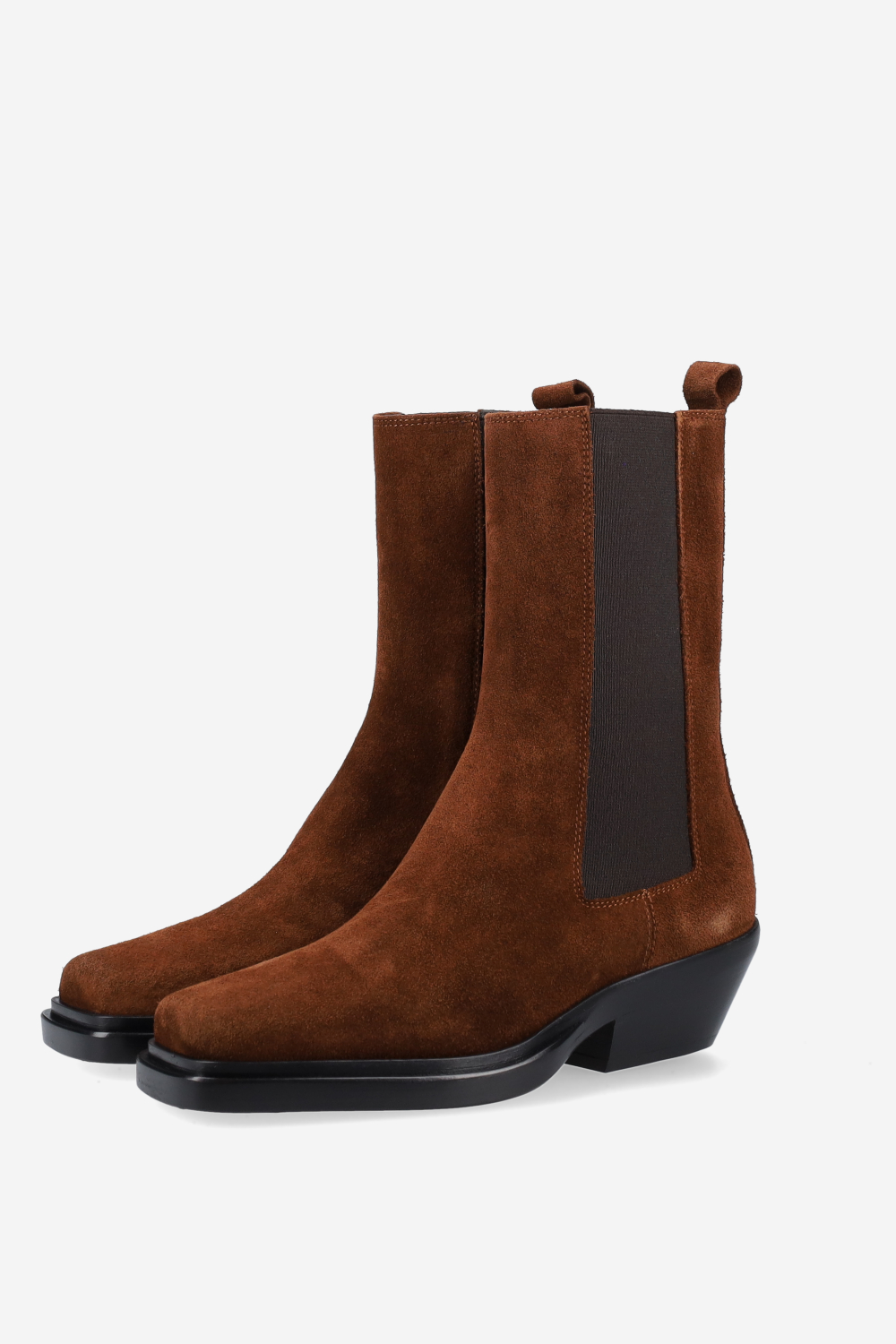 Texas tea suede ankle boots