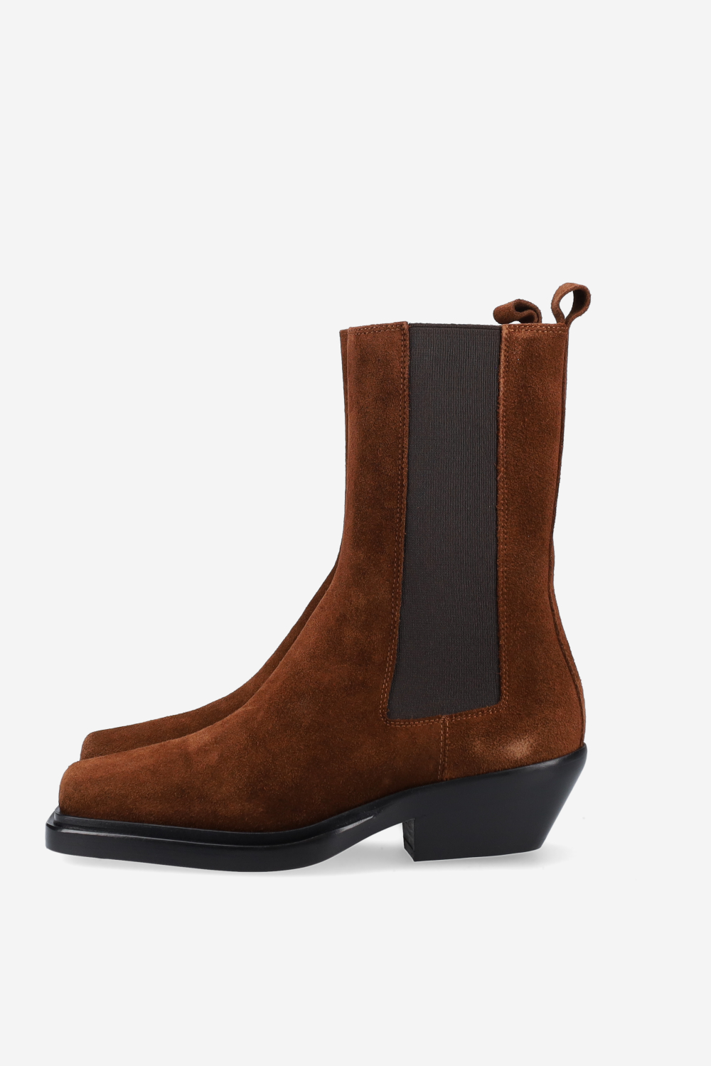 Texas tea suede ankle boots
