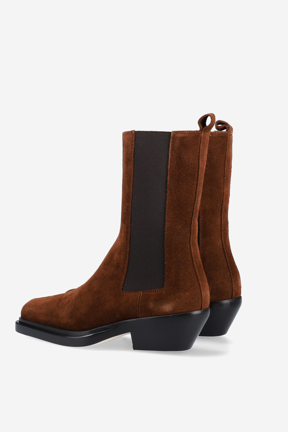 Texas tea suede ankle boots
