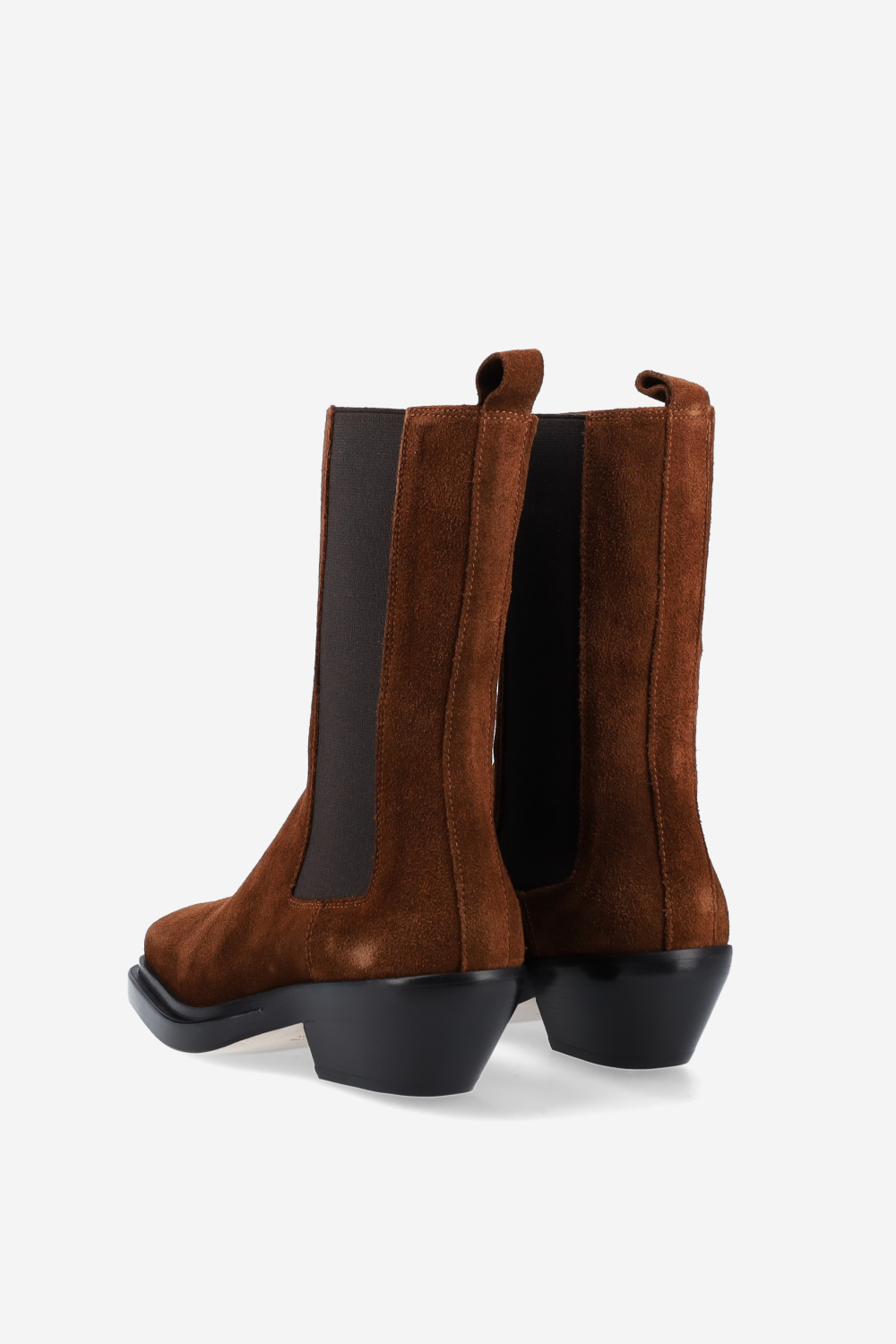 Texas tea suede ankle boots