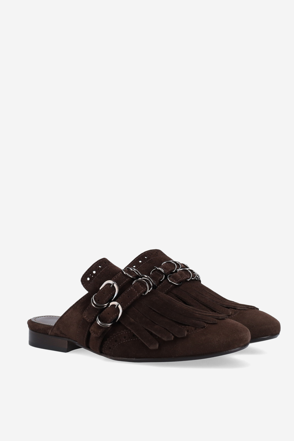 Shivers suede mules