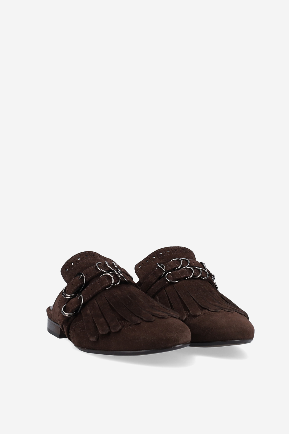 Shivers suede mules
