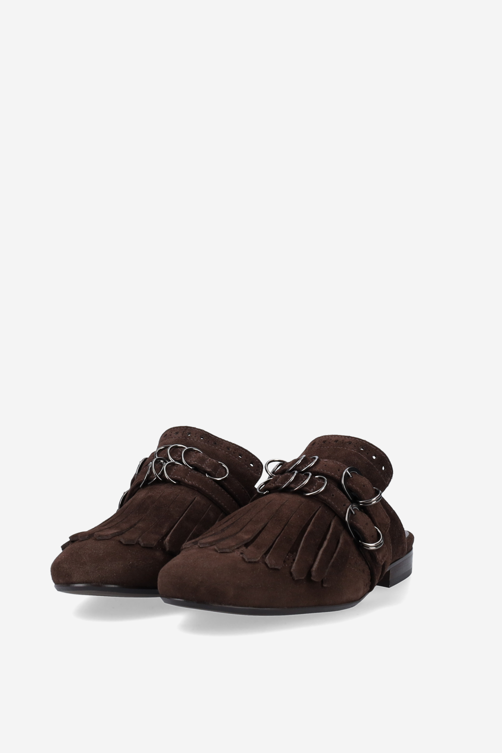 Shivers suede mules