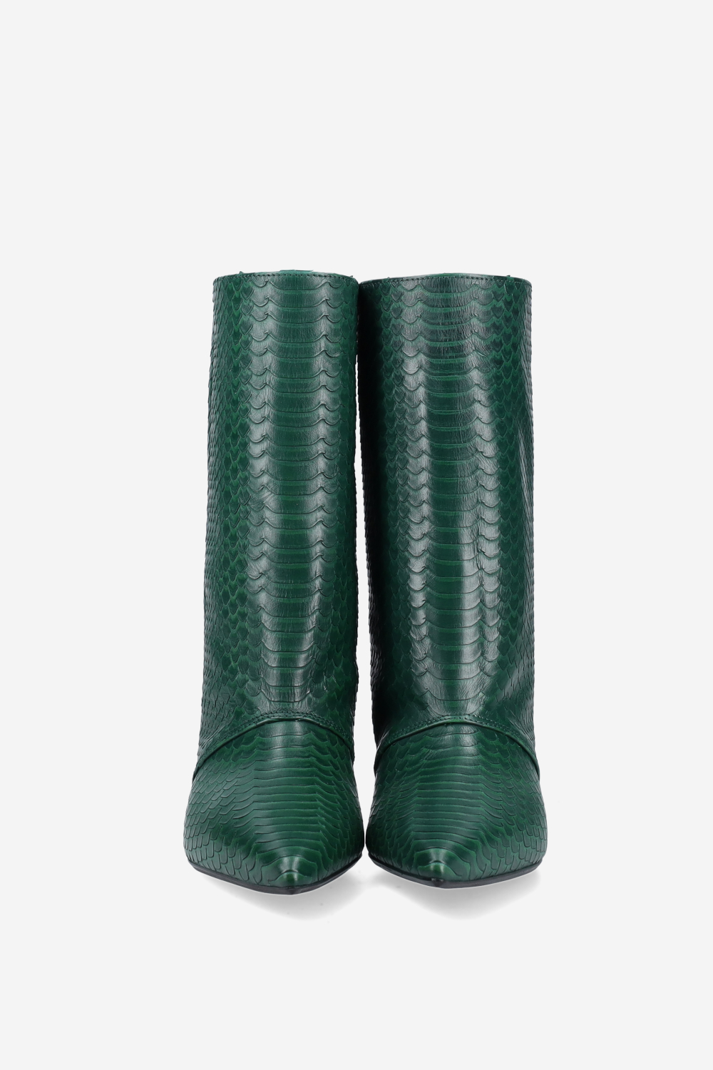 Unforgettable croco leather ankle boots
