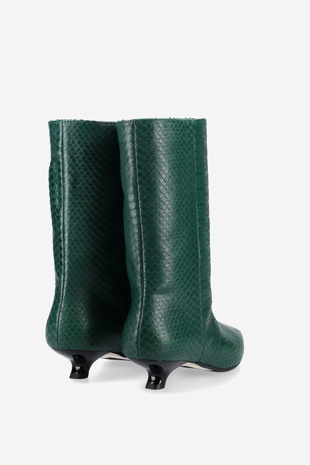 Unforgettable croco leather ankle boots