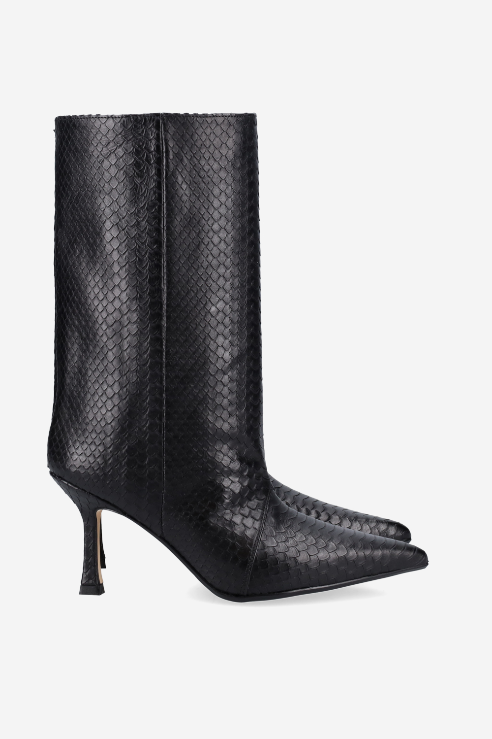 Deja vu cobra leather boots