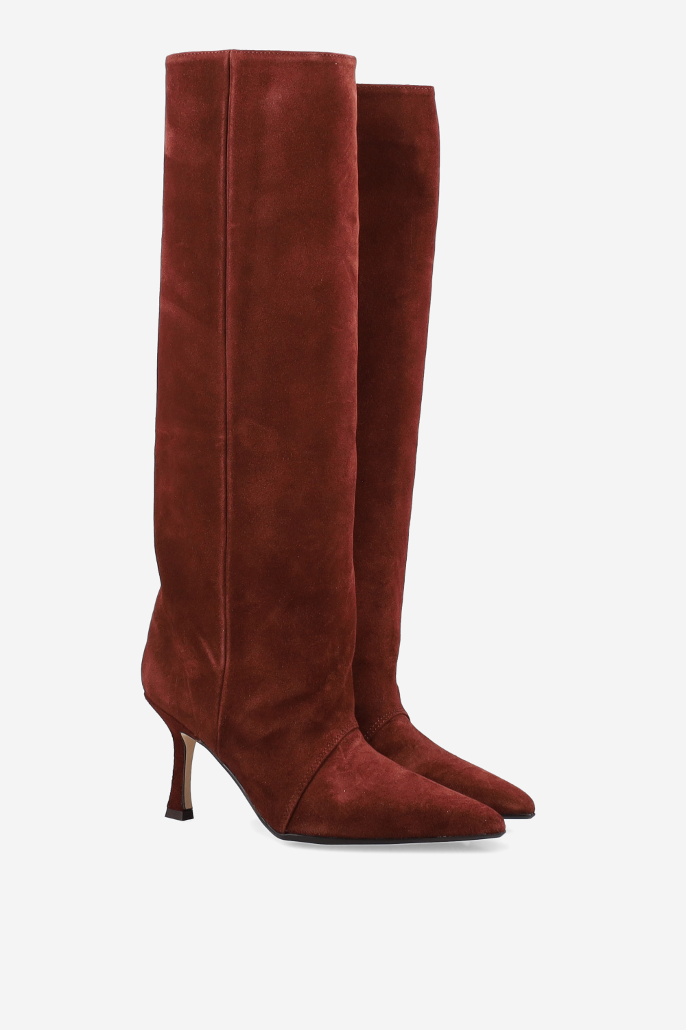 Speed demon suede boots
