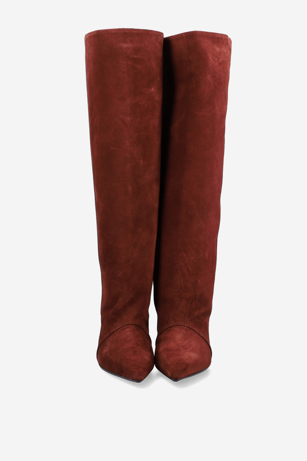 Speed demon suede boots
