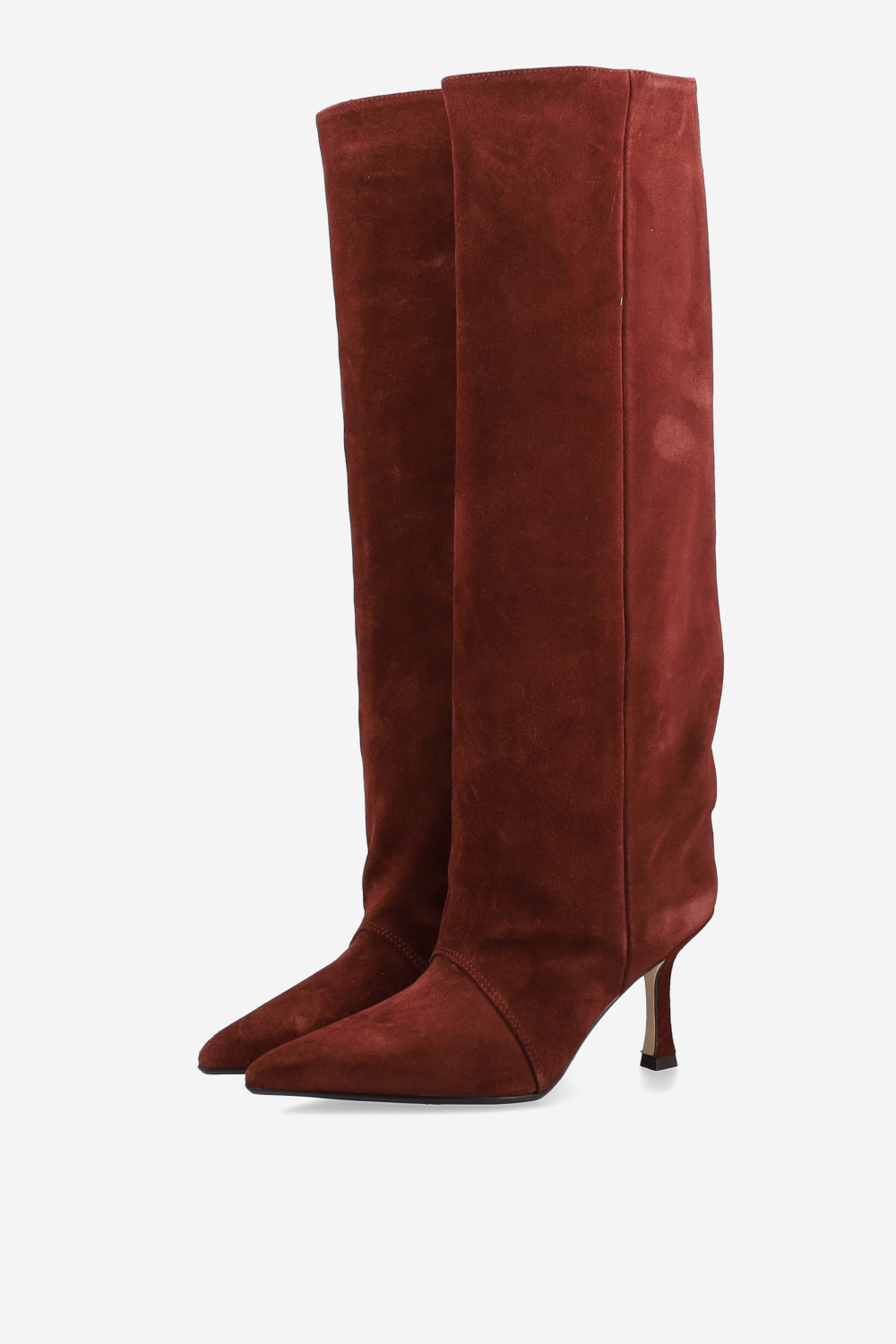 Speed demon suede boots
