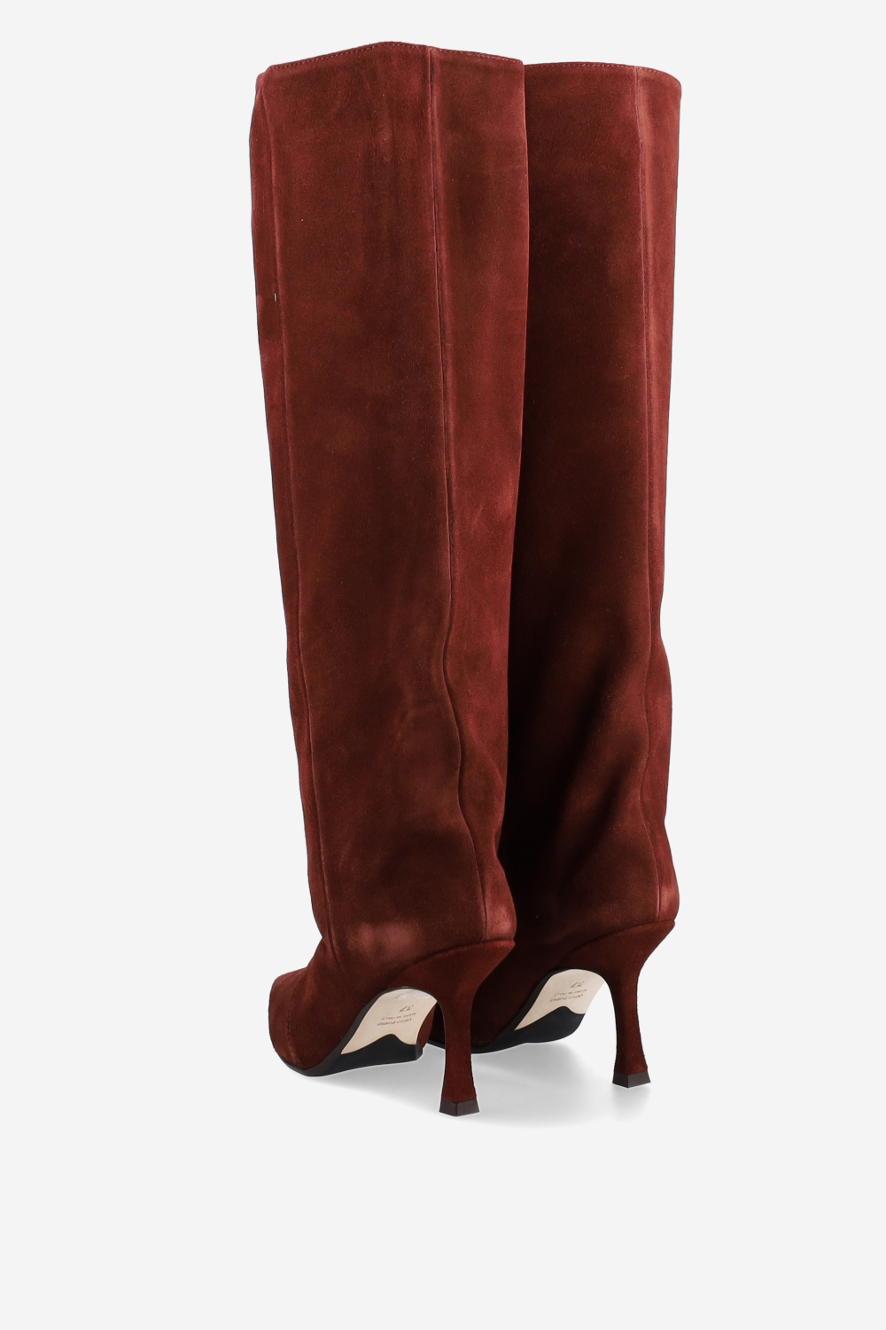 Speed demon suede boots