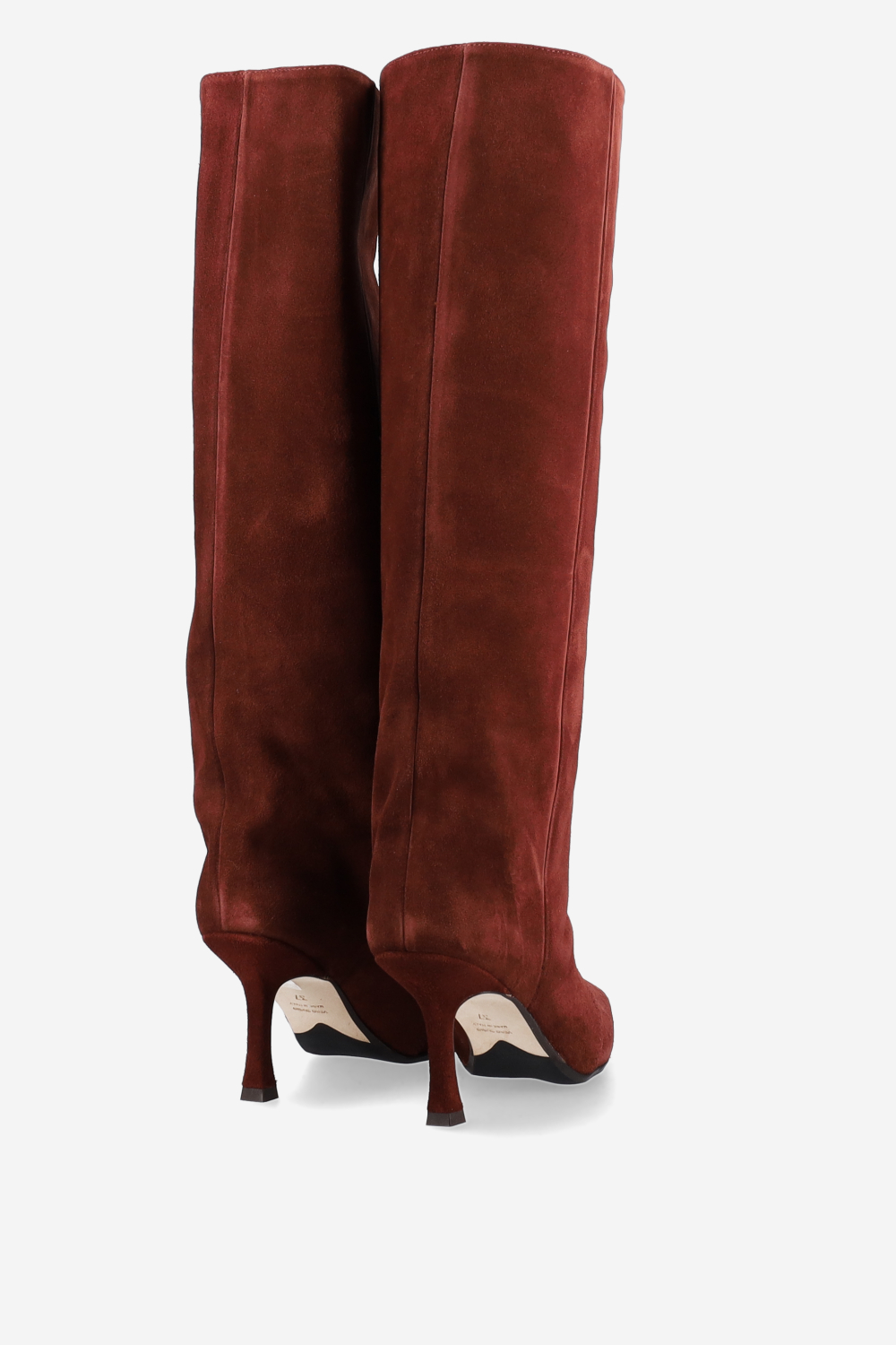 Speed demon suede boots