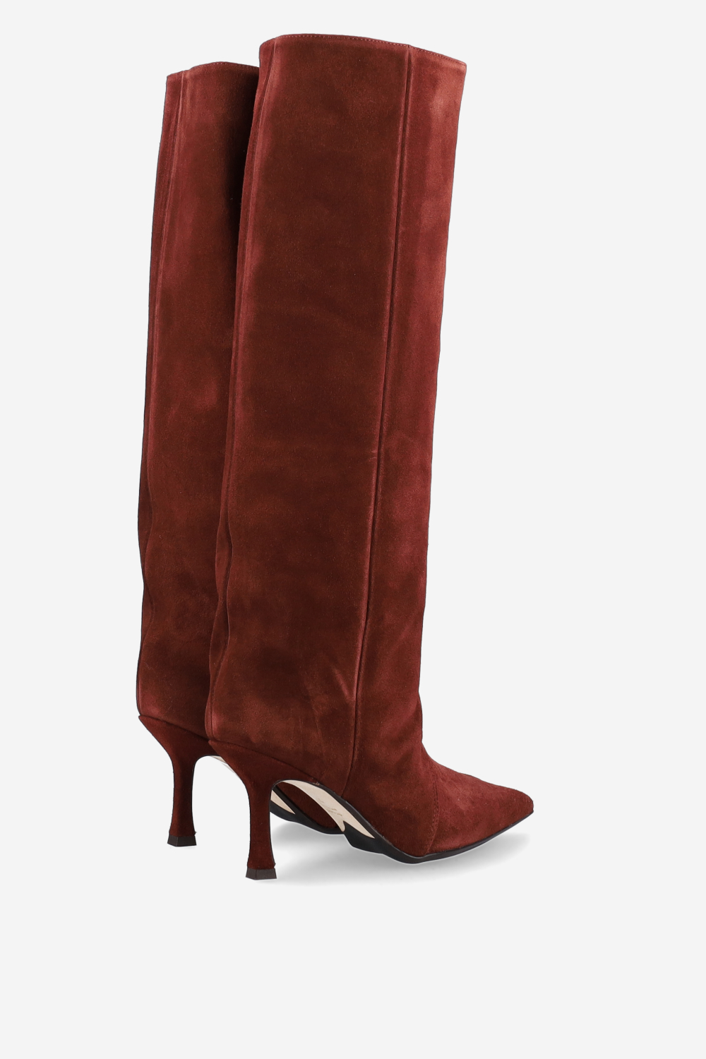 Speed demon suede boots
