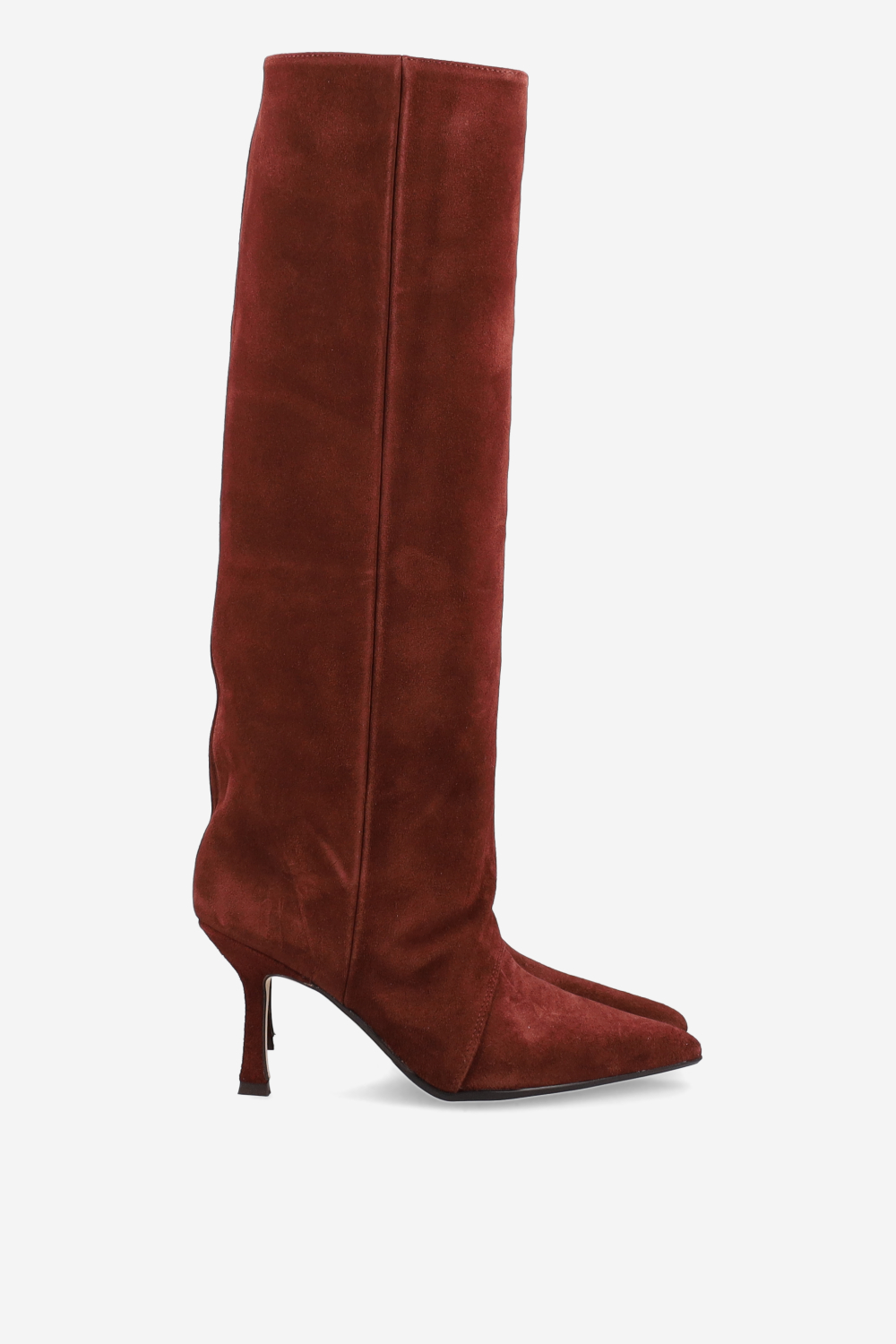 Speed demon suede boots