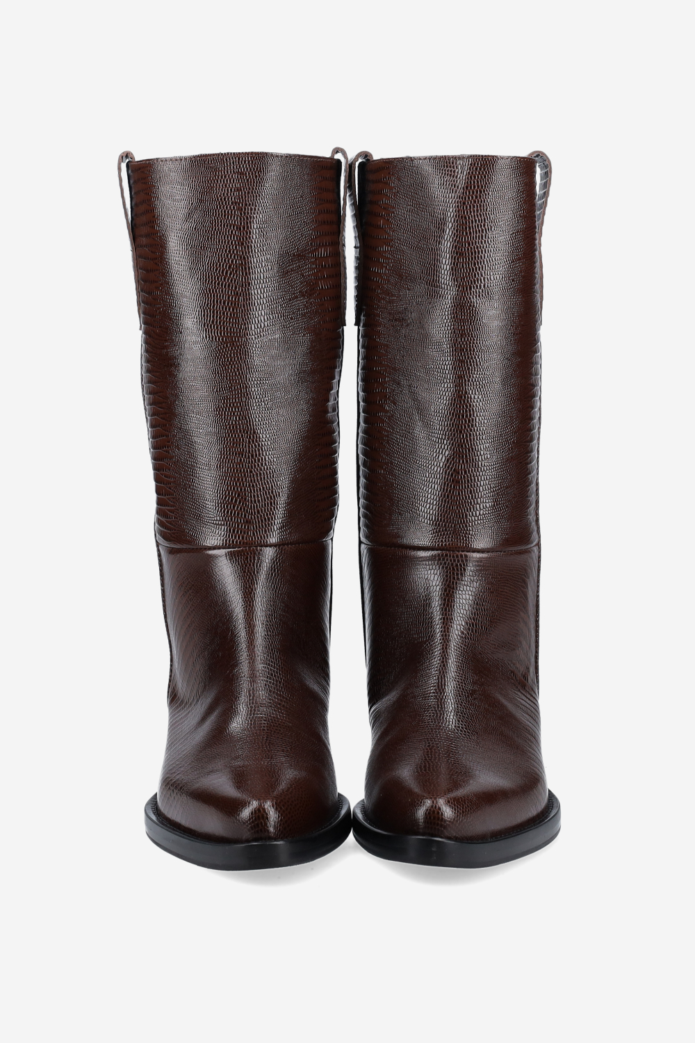 Giorgia croco leather boots