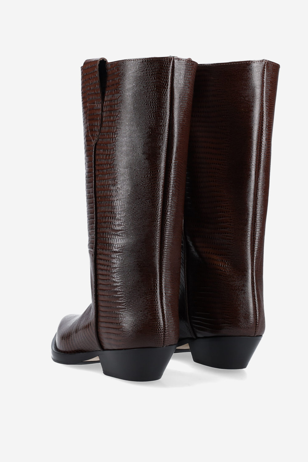 Giorgia croco leather boots