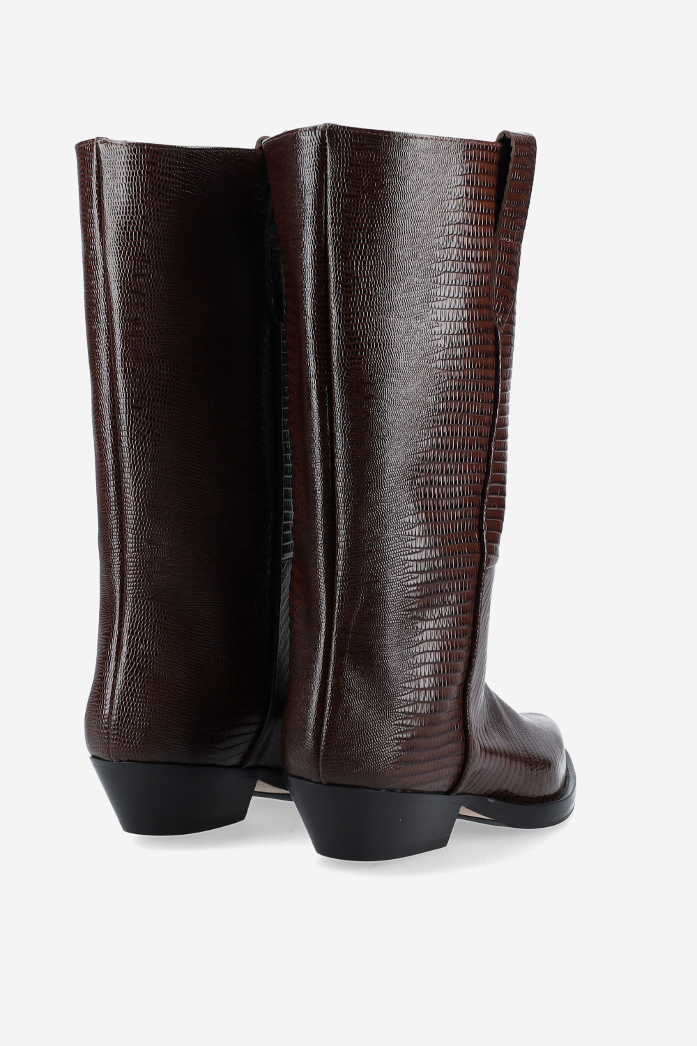 Giorgia croco leather boots