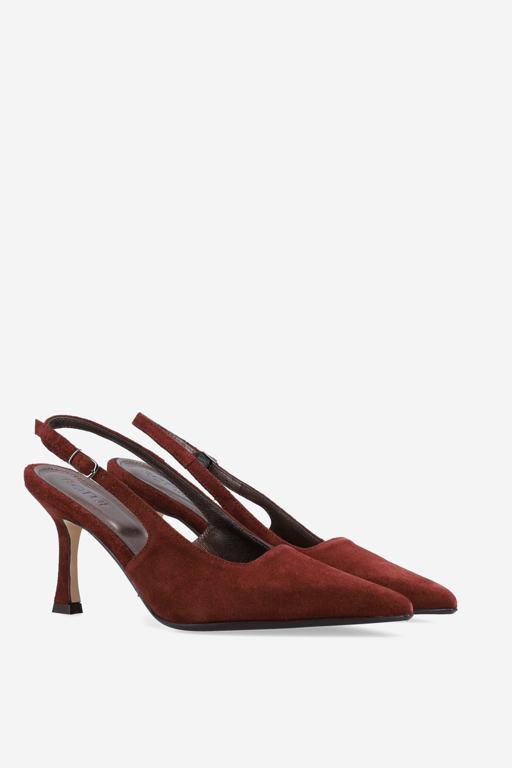 A little more suede slingbacks