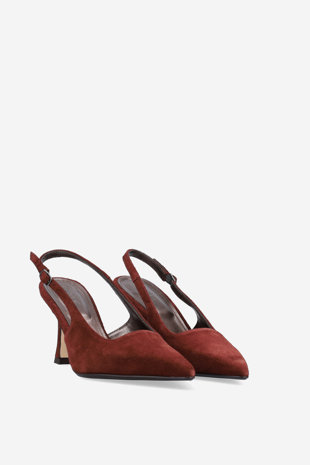 A little more suede slingbacks