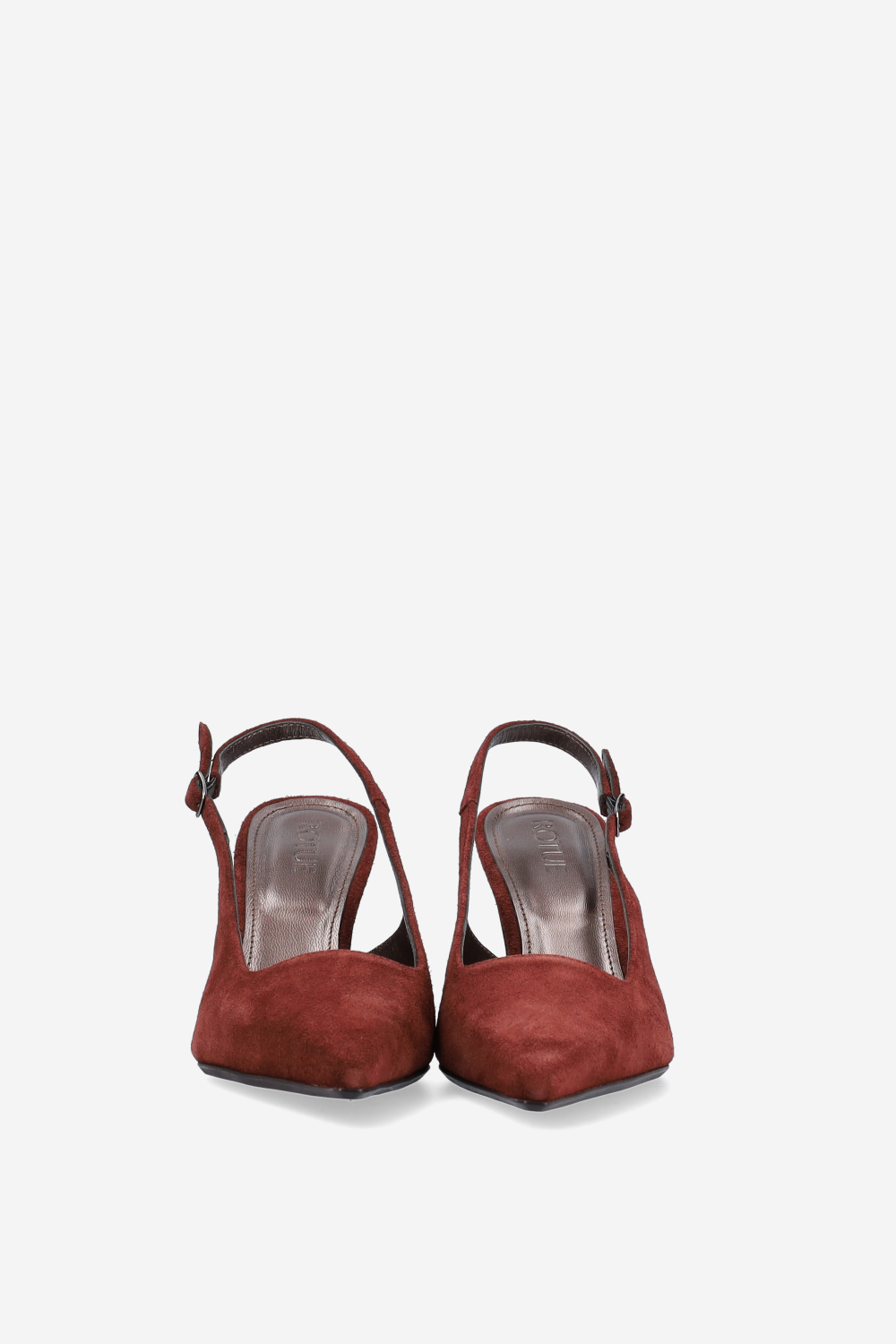 A little more suede slingbacks