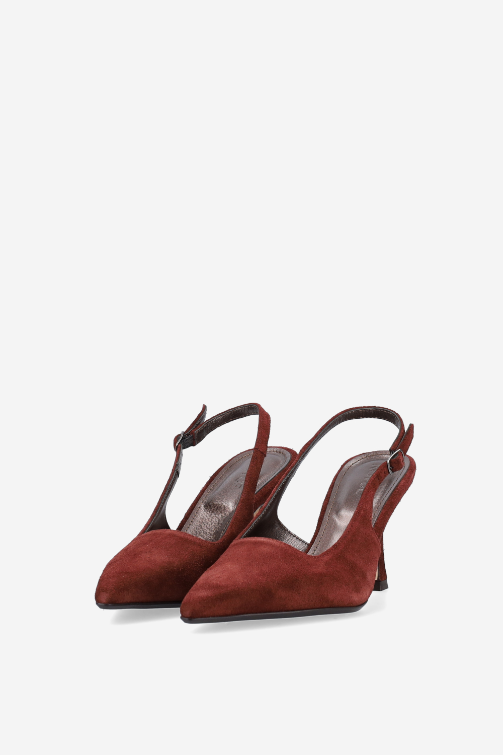 A little more suede slingbacks