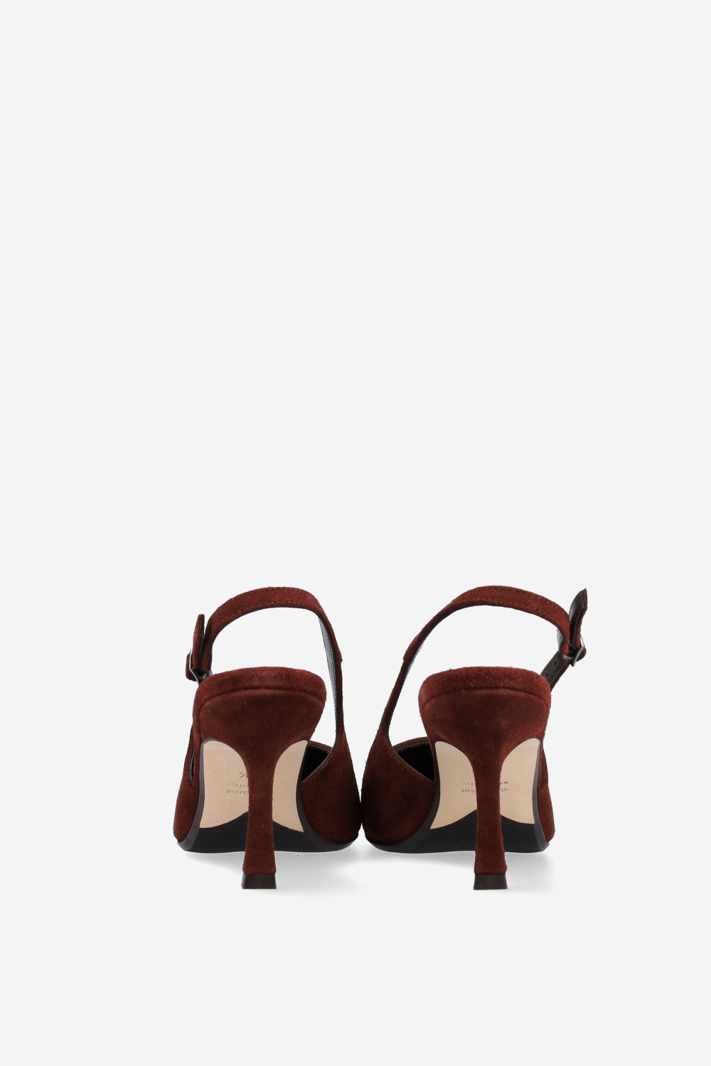 A little more suede slingbacks