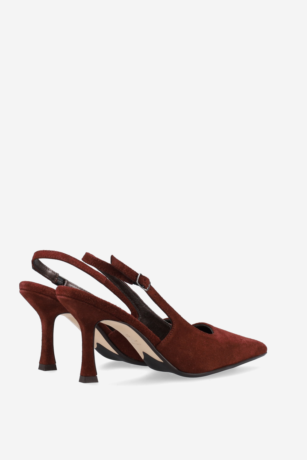 A little more suede slingbacks