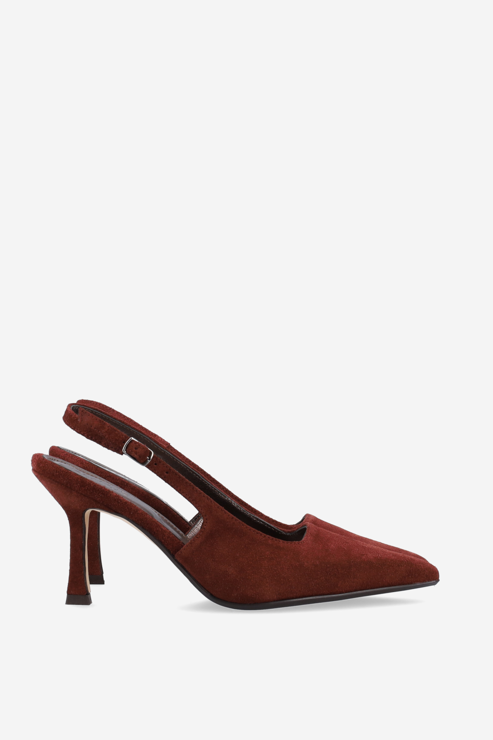 A little more suede slingbacks