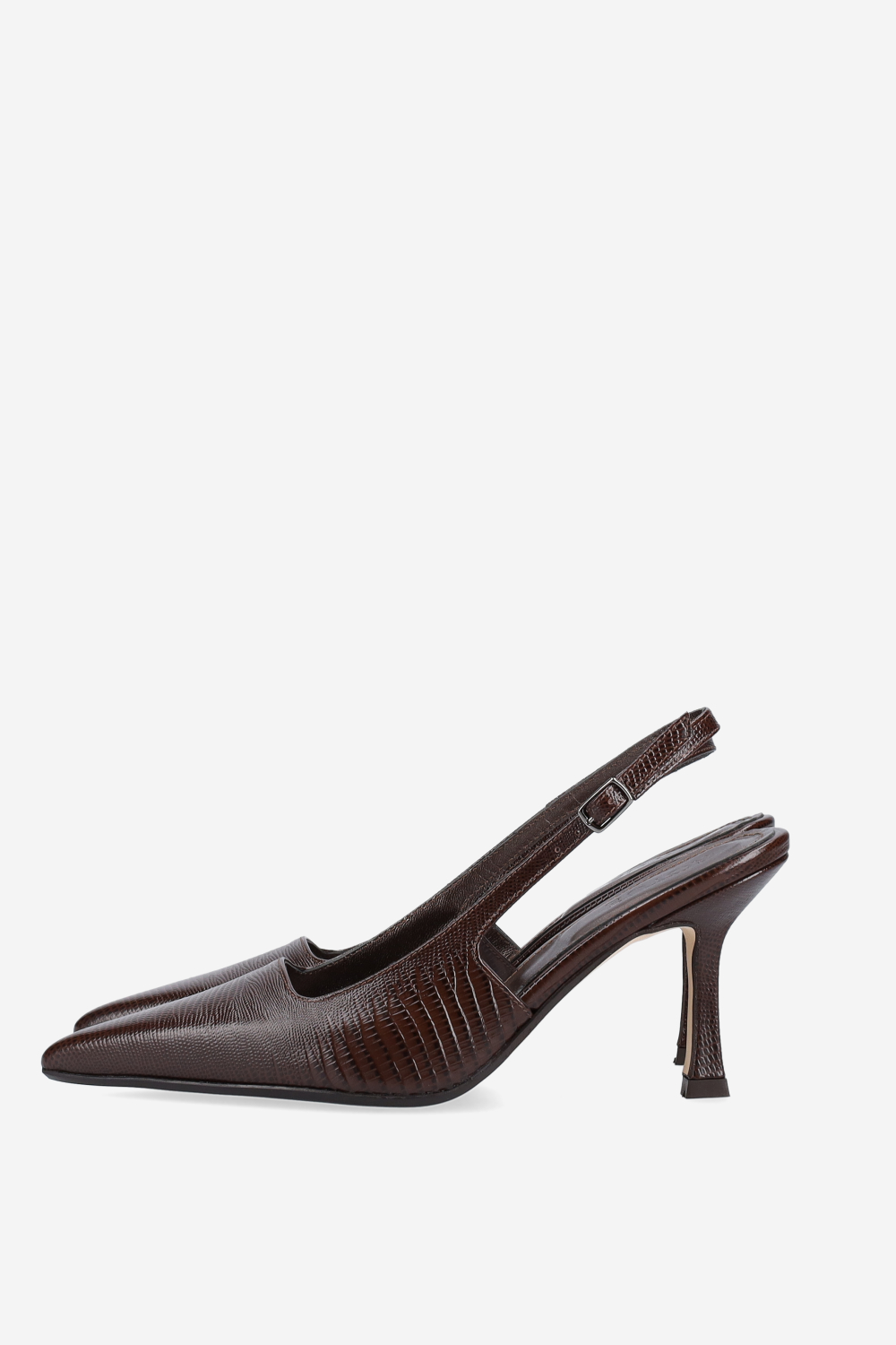 A little more leather slingbacks
