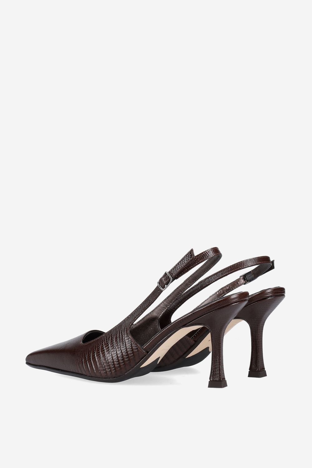 A little more leather slingbacks
