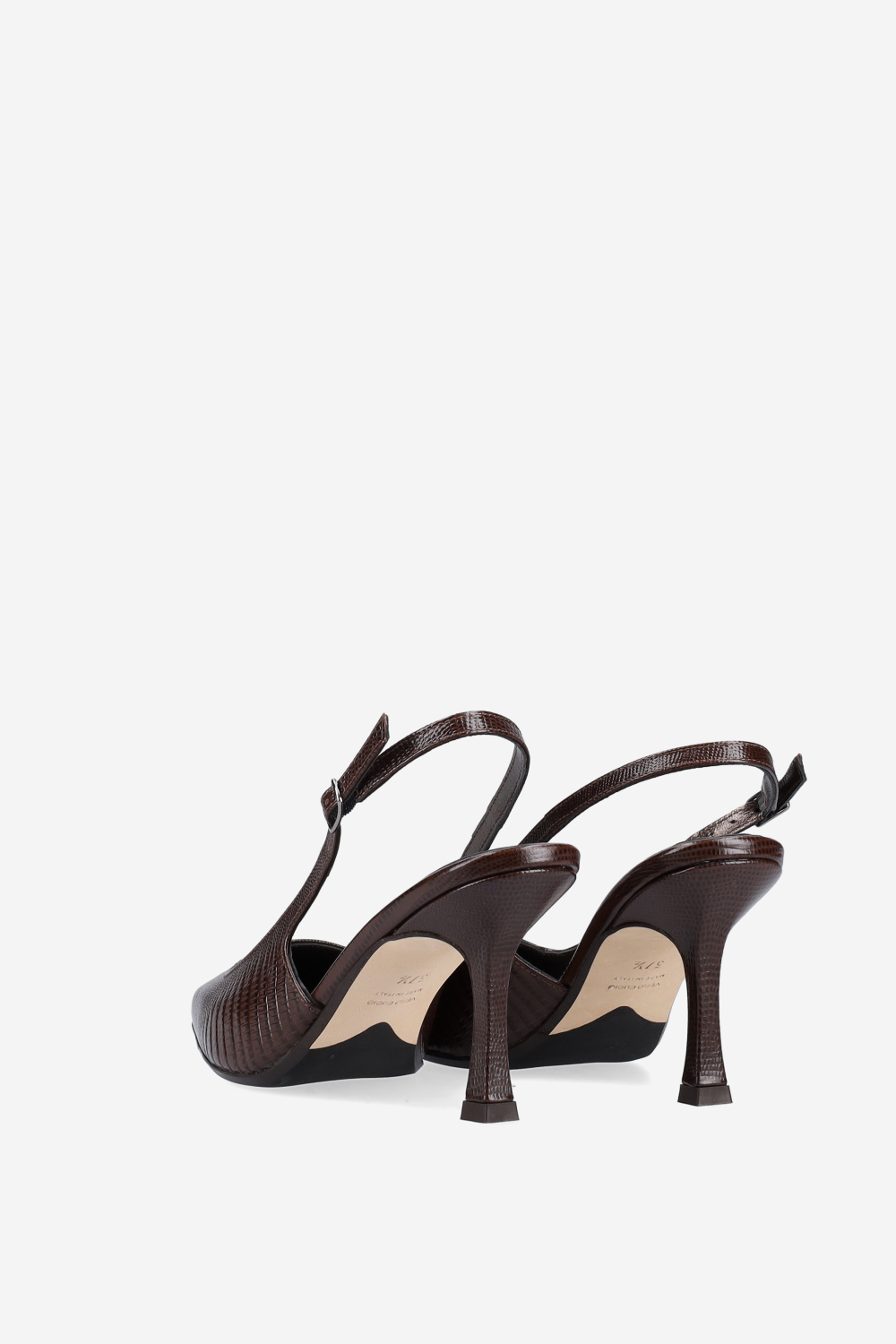 A little more leather slingbacks