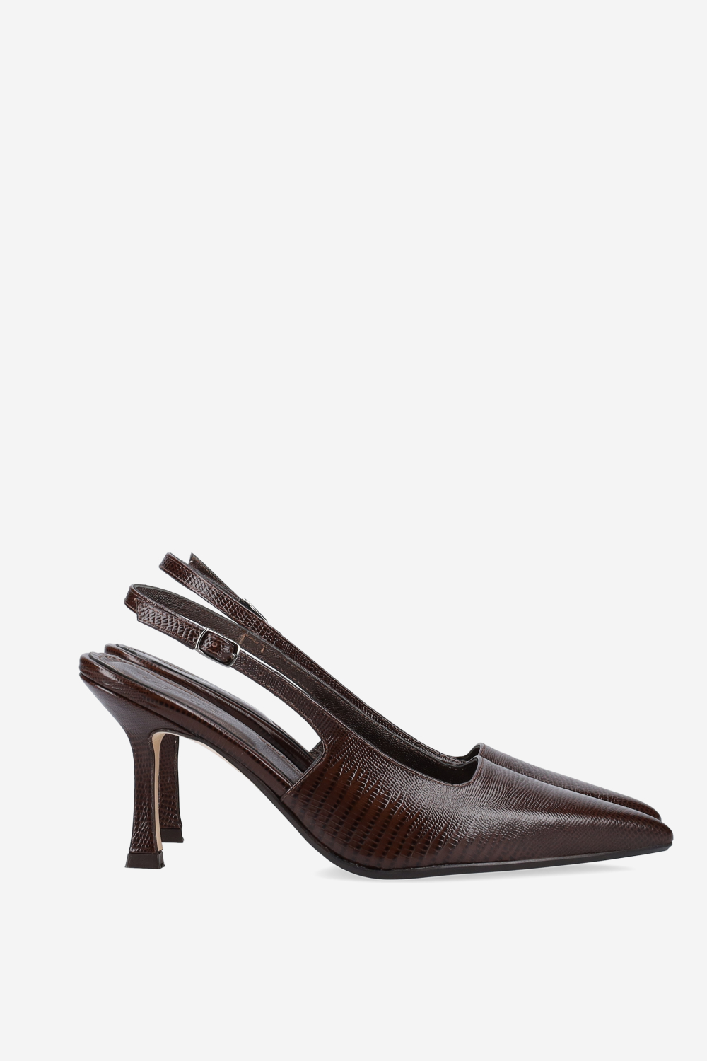 A little more leather slingbacks