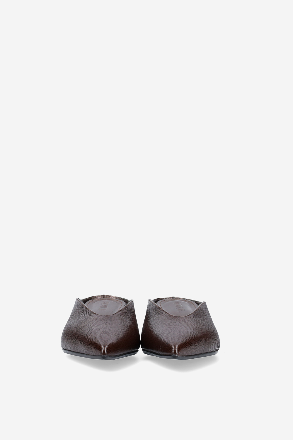 Ordinary leather mules