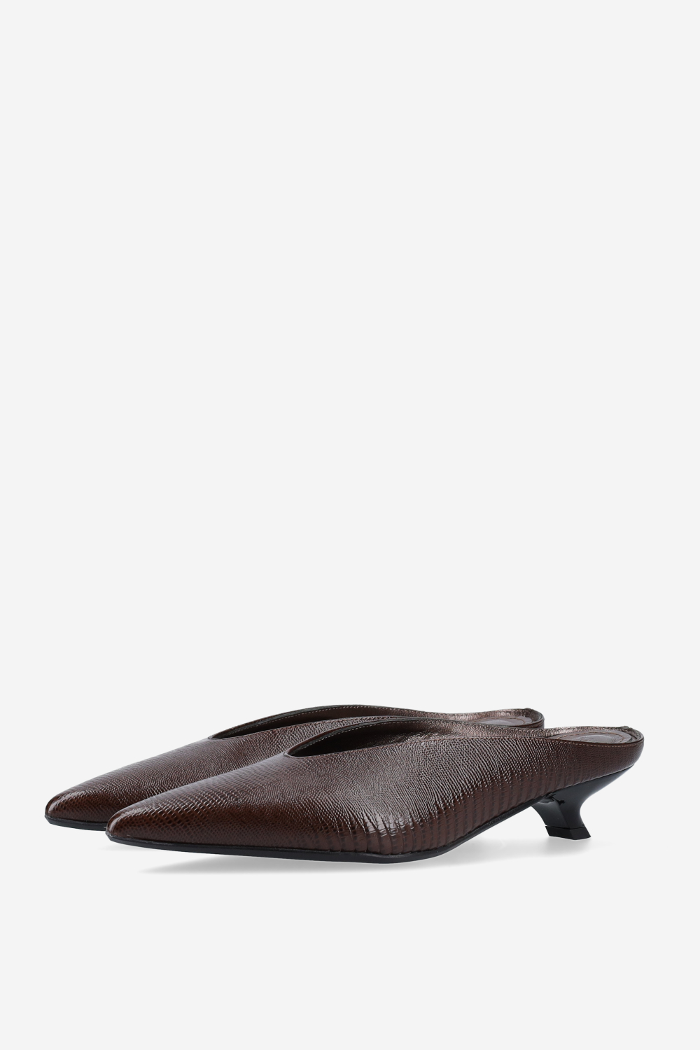 Ordinary leather mules