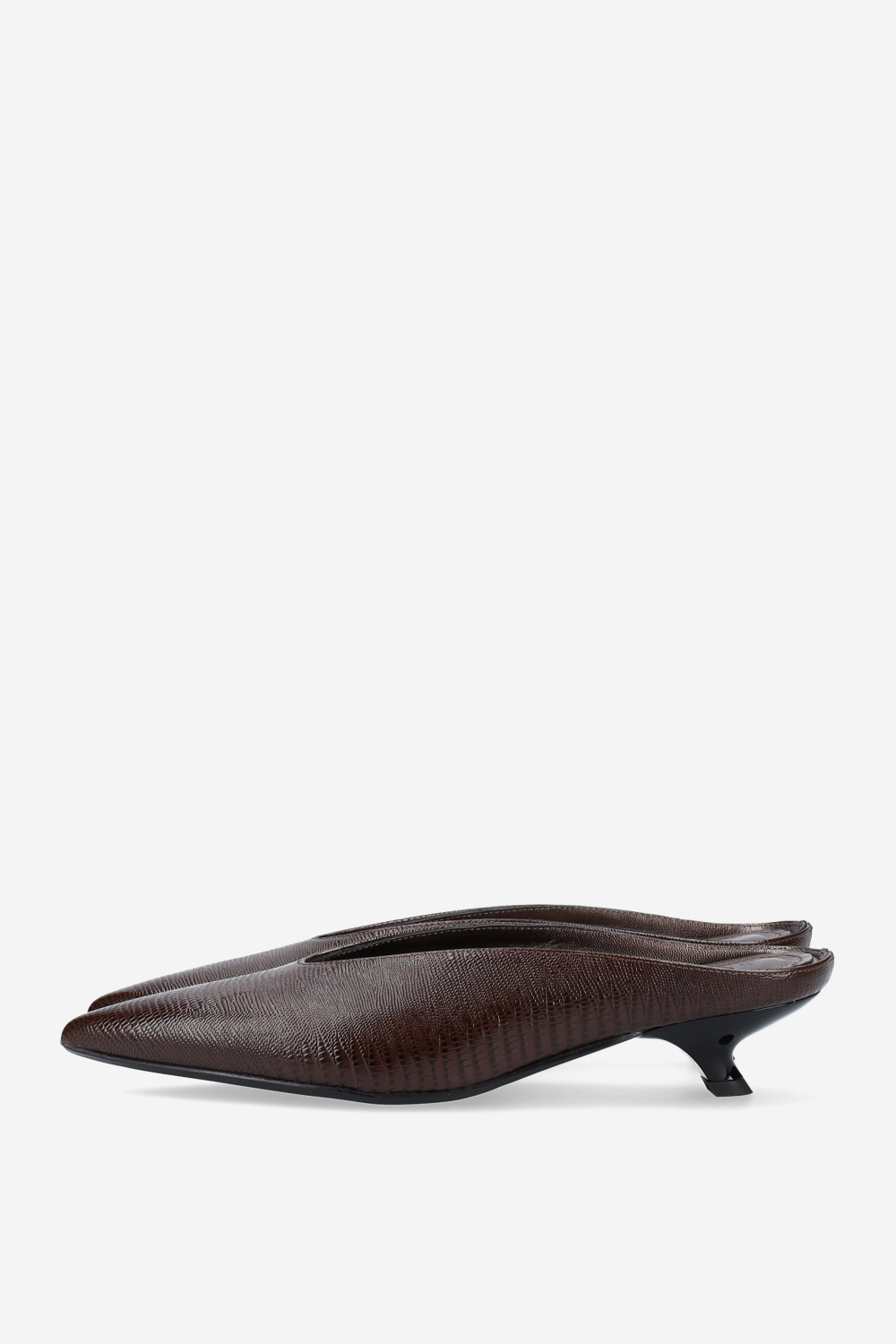 Ordinary leather mules