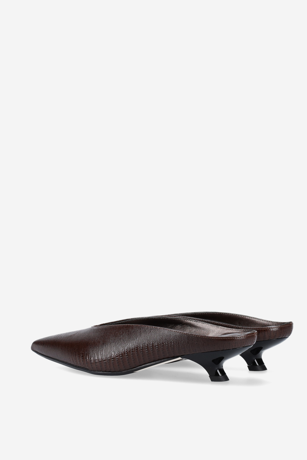 Ordinary leather mules