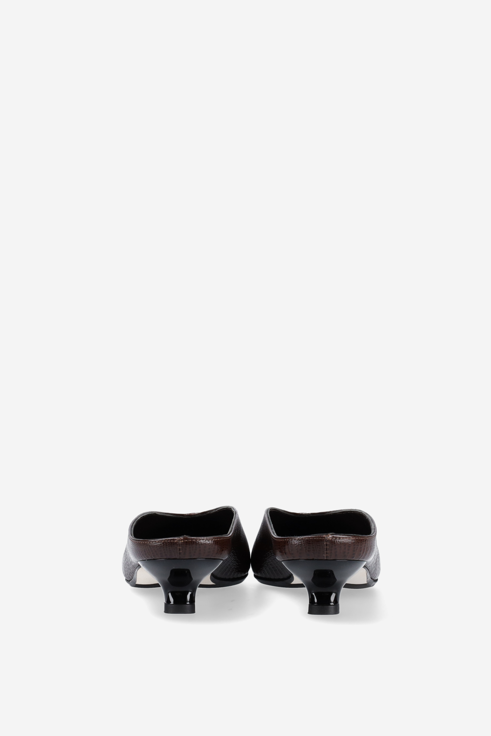 Ordinary leather mules